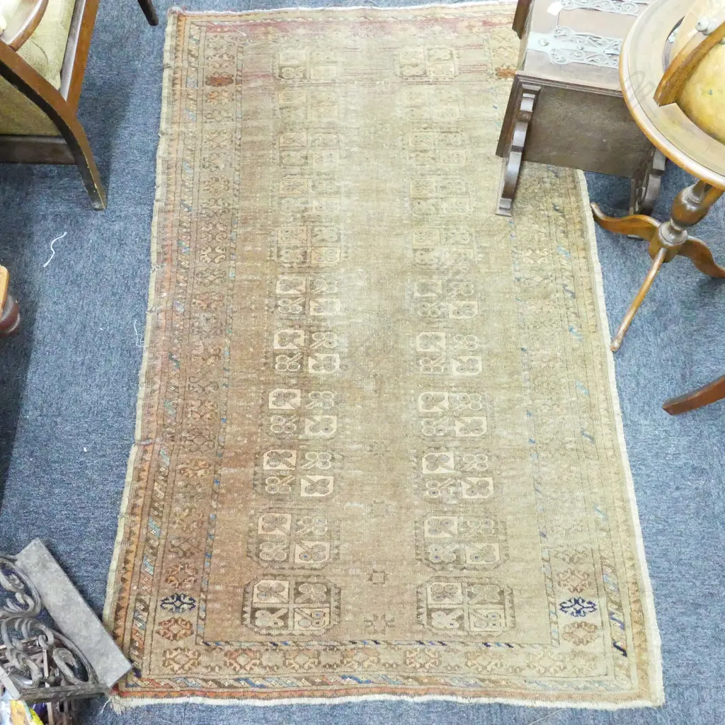 ANTIQUE FADED BALUCHI RUG 1000 X 1720MM Image 1++