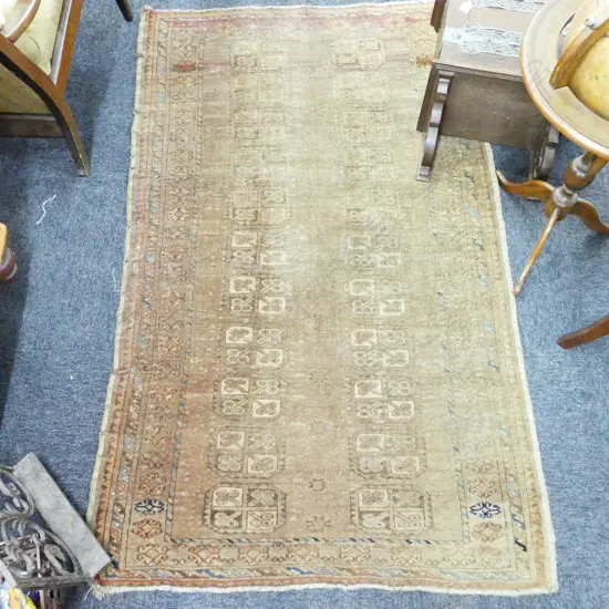 ANTIQUE FADED BALUCHI RUG 1000 X 1720MM