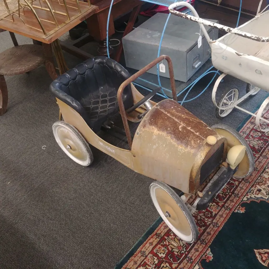 VINTAGE TIN TOY CAR Image 1++