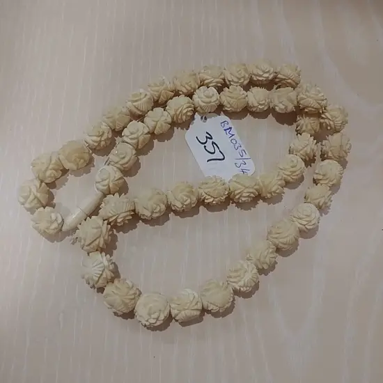 IVORY CARVED NECKLACE