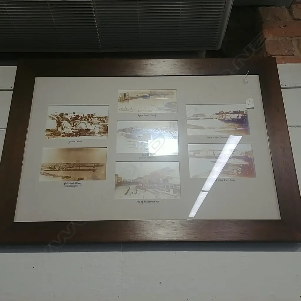 FRAMED PHOTO MONTAGE EARLY AUCKLAND Image 1++