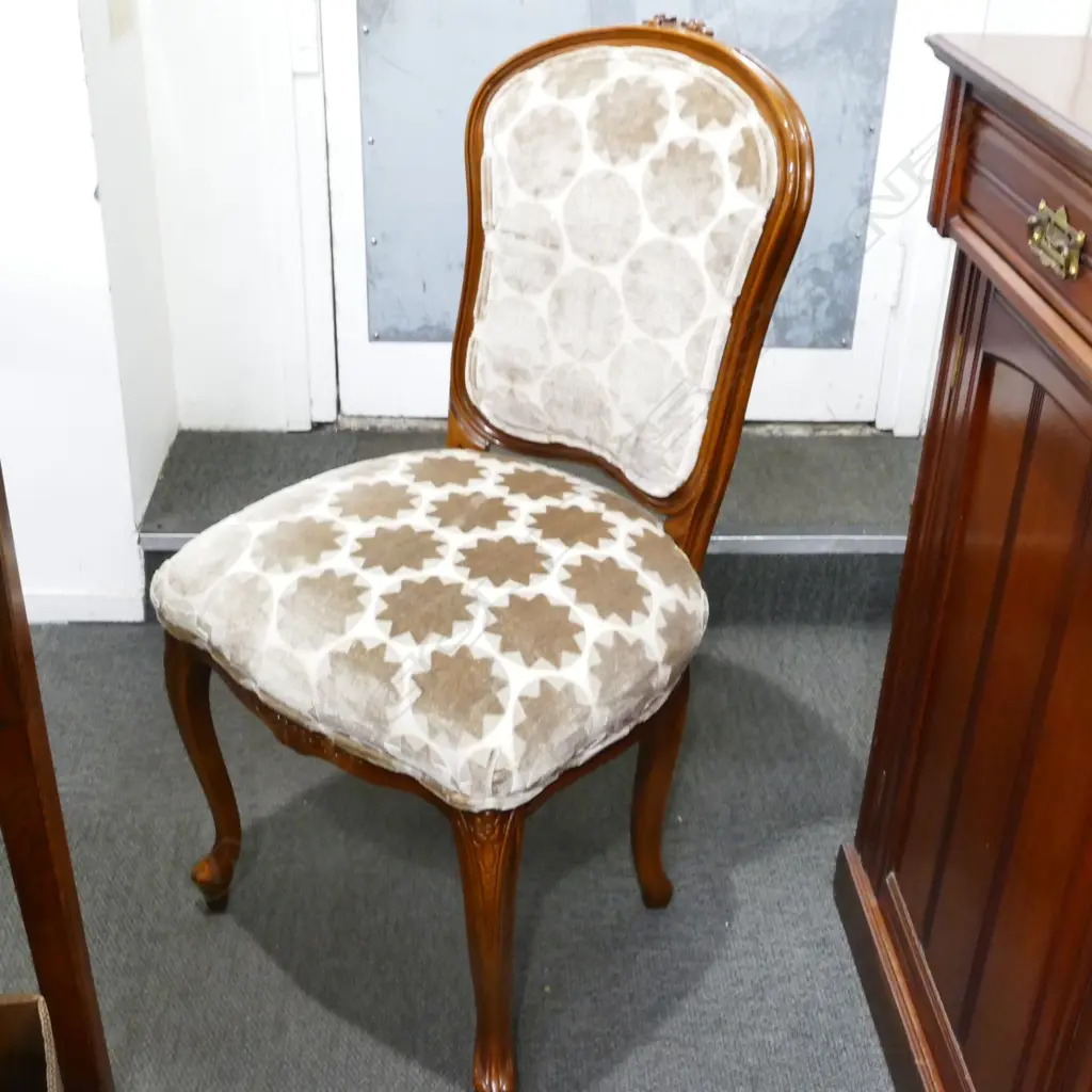 BURR WALNUT DINING TABLE & 8 CHAIRS Image 1++