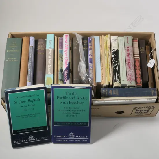 LOT ASST BOOKS N.Z INTEREST ETC