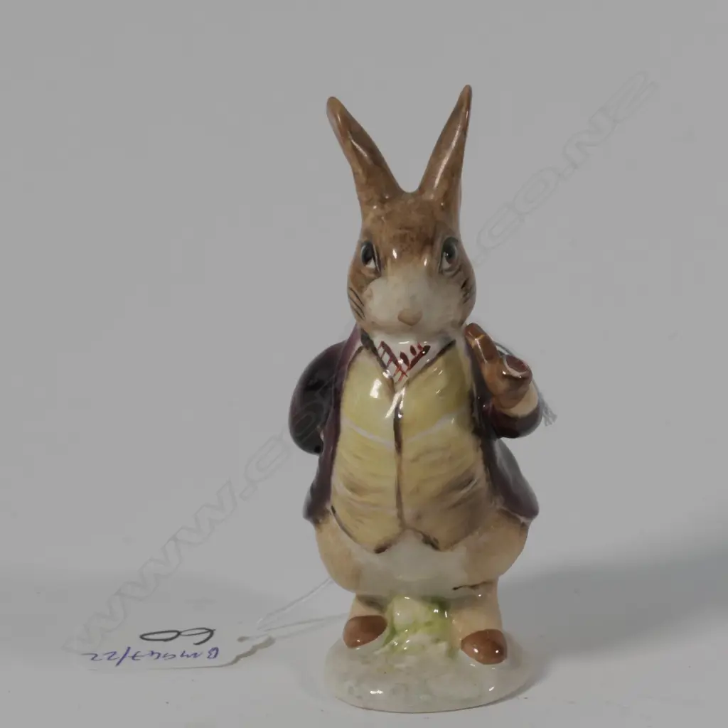 BESWICK BEATRIX MR BENJAMIN BUNNY BP-3A Image 1++