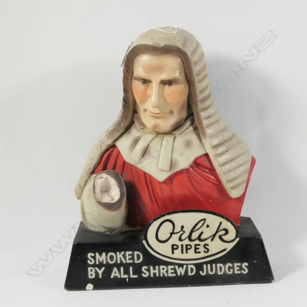 PLASTER ORLIK PIPES COUNTER DISPLAY SIGN A/F  Image 1++