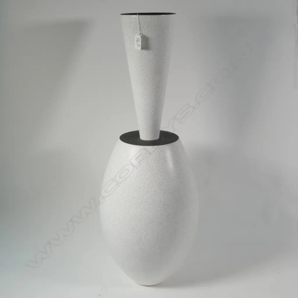 TALL CRACKLE GLAZE VASE H 720 MM Image 1++