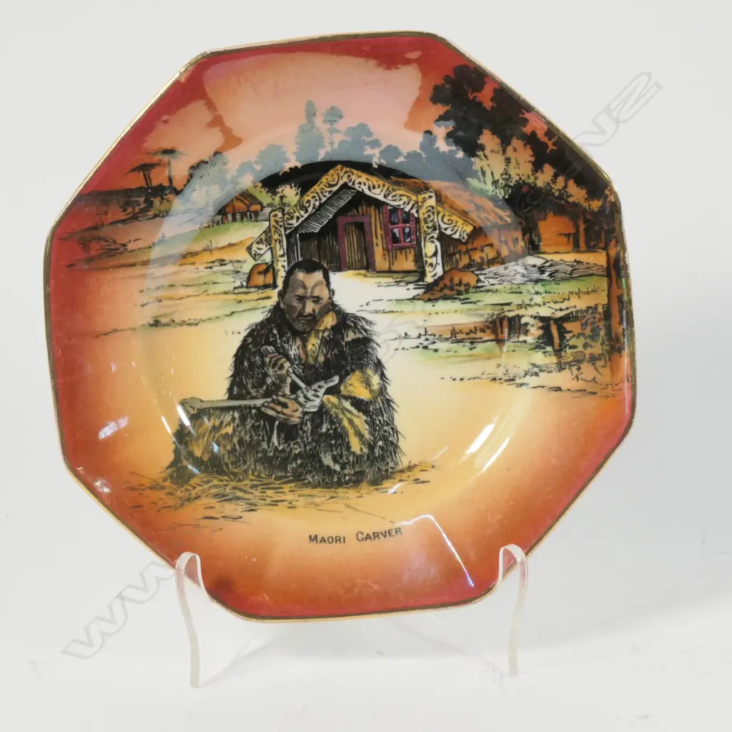 GRIMWADES MAORI WARE SIDE PLATE L 150 MM Image 1++