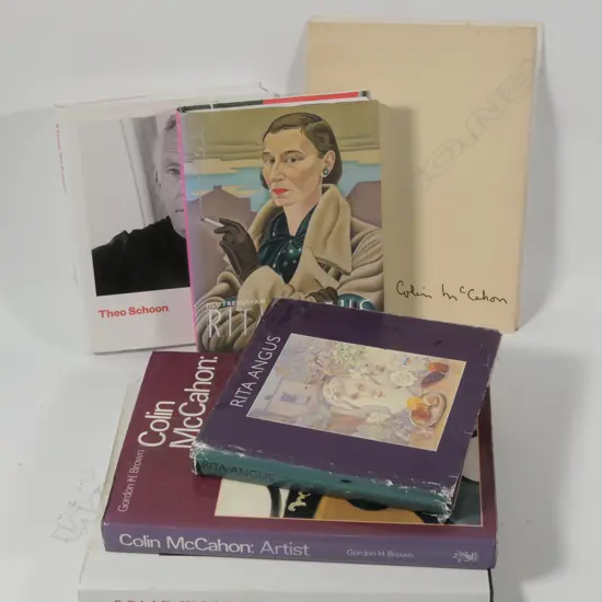 NZ ART BOOKS COLIN McCAHON, RITA ANGUS & THEO SCHOON 