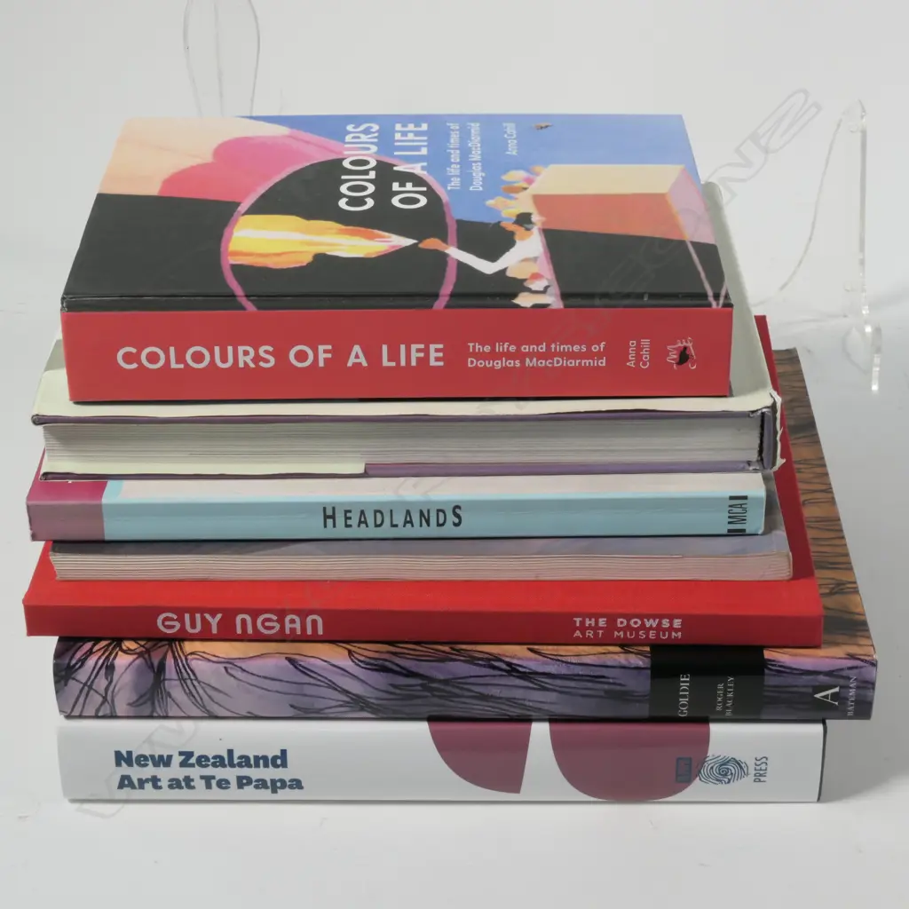7  BOOKS NZ ART GOLDIE ETC. Image 1++