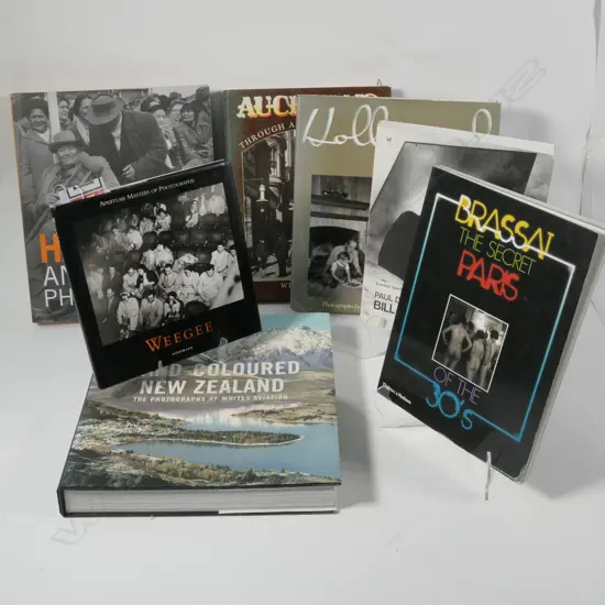 8 BOOKS MODERNIST PHOTOGRAPHY NZ & INTERNATIONAL.