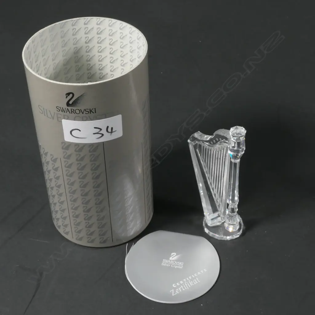 SWAROVSKI BOXED HARP H 100 MM Image 1++