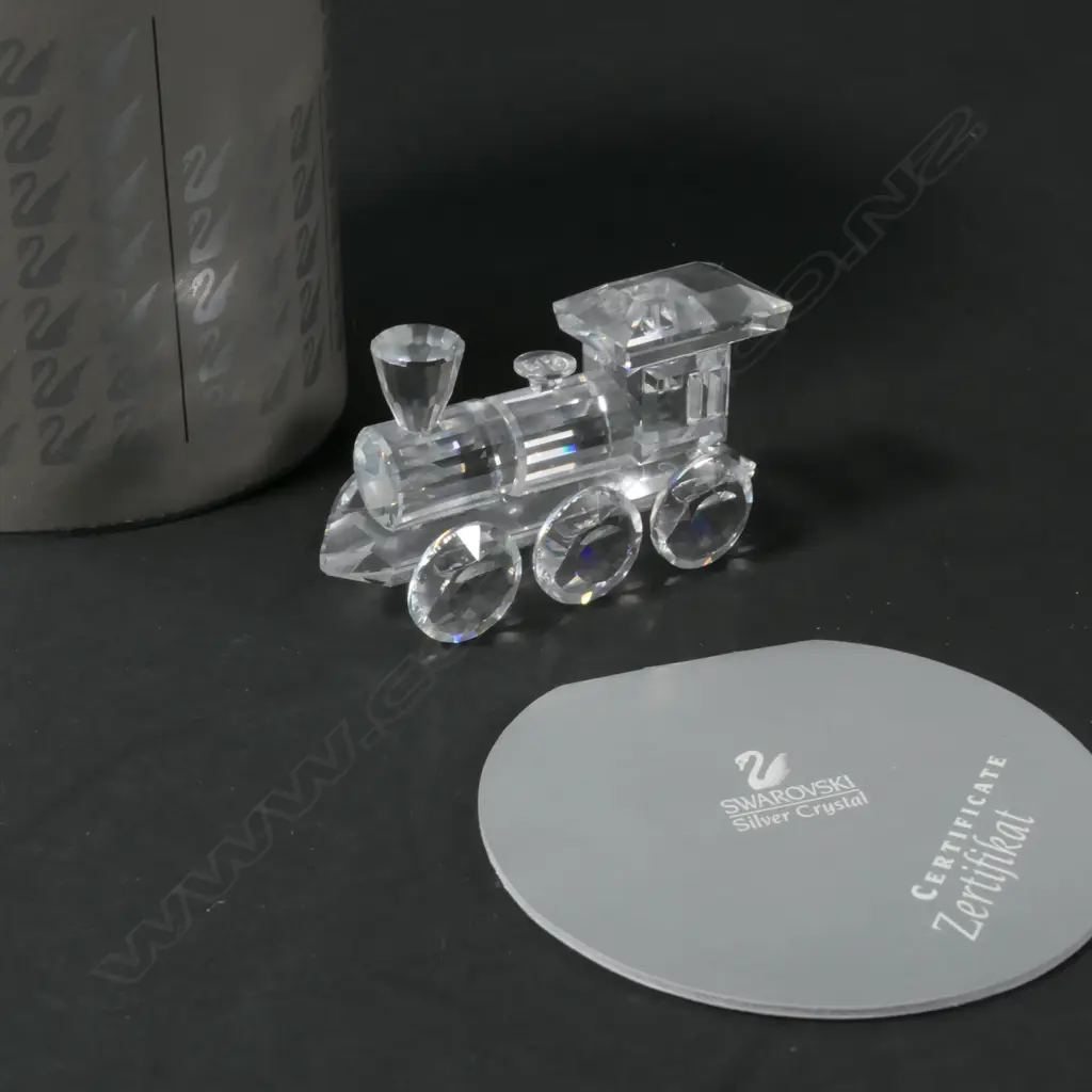 SWAROVSKI BOXED LOCOMOTIVE L 70 MM Image 1++