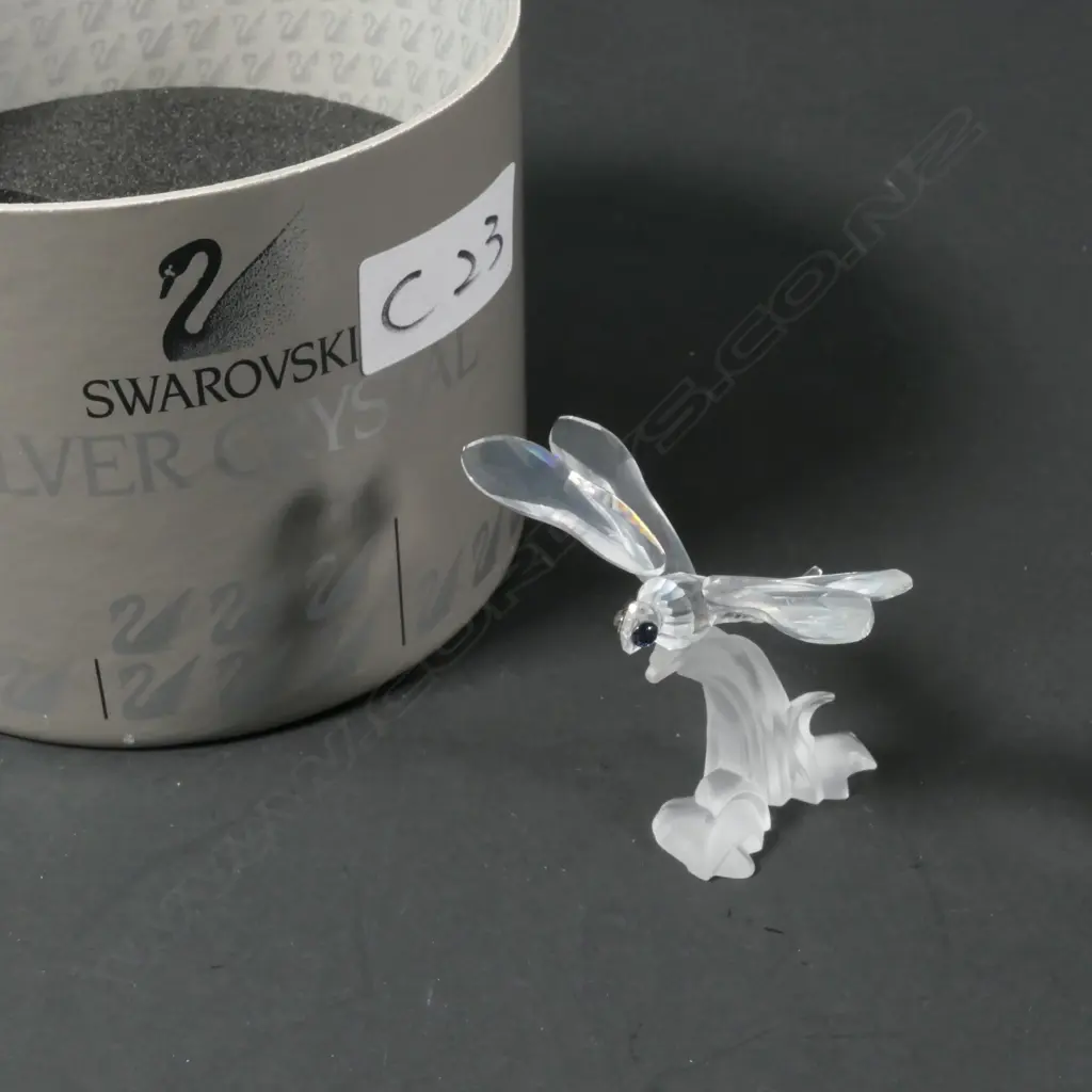 SWAROVSKI BOXED DRAGONFLY IN FLIGHT H 70 MM Image 1++