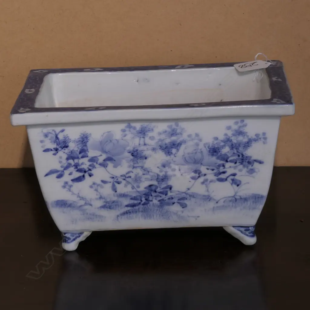 CHINESE B+W BONSAI PLANTER L 260 MM Image 1++