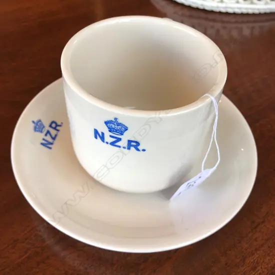 CROWN LYNN  NZ RAILWAYS CUP & SAUCER...