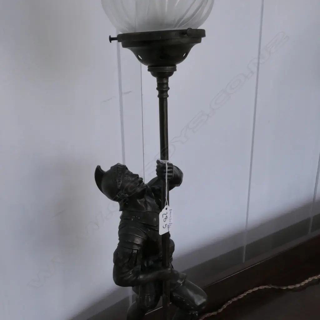 SPELTER SIDE LAMP H 760 MM Image 1++