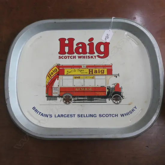 HAIG SCOTCH WHISKY TRAY