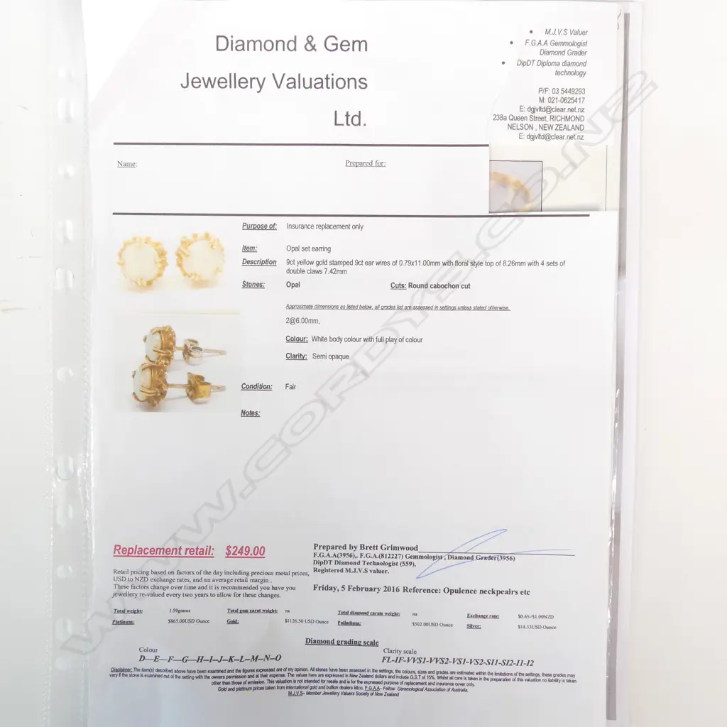 SOLID OPAL 9CT RING + EARRING SET 5.33GMS Image 1++