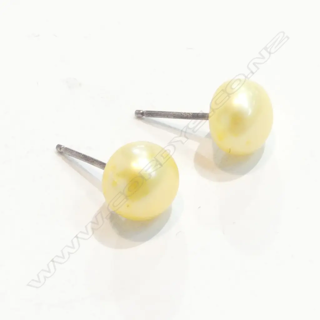 PR GOLDEN PEARL EARRINGS Image 1++