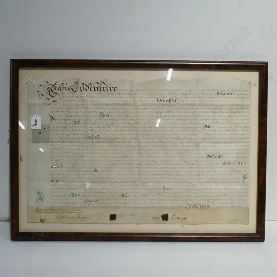FRAMED INDENTURE 440 X 650 MM