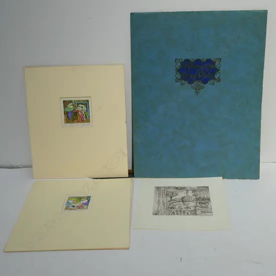 TWO JANE PLOTZ PHOTOGRAPHS / TWO KATIE SMITH LTD PRINTS / TOM HOFFMAN ETCHING