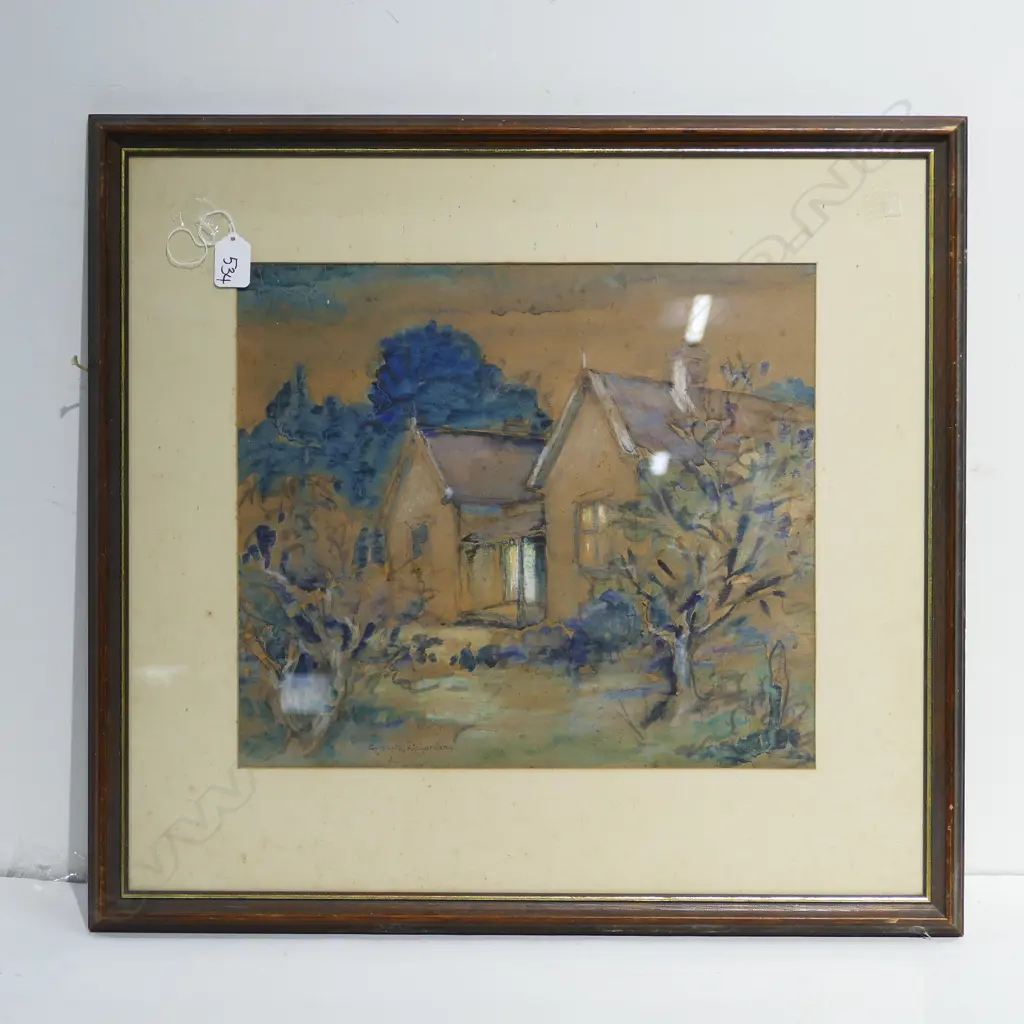 GWYNETH RICHARDSON W/C OLD VILLA 330 X 385MM Image 1++