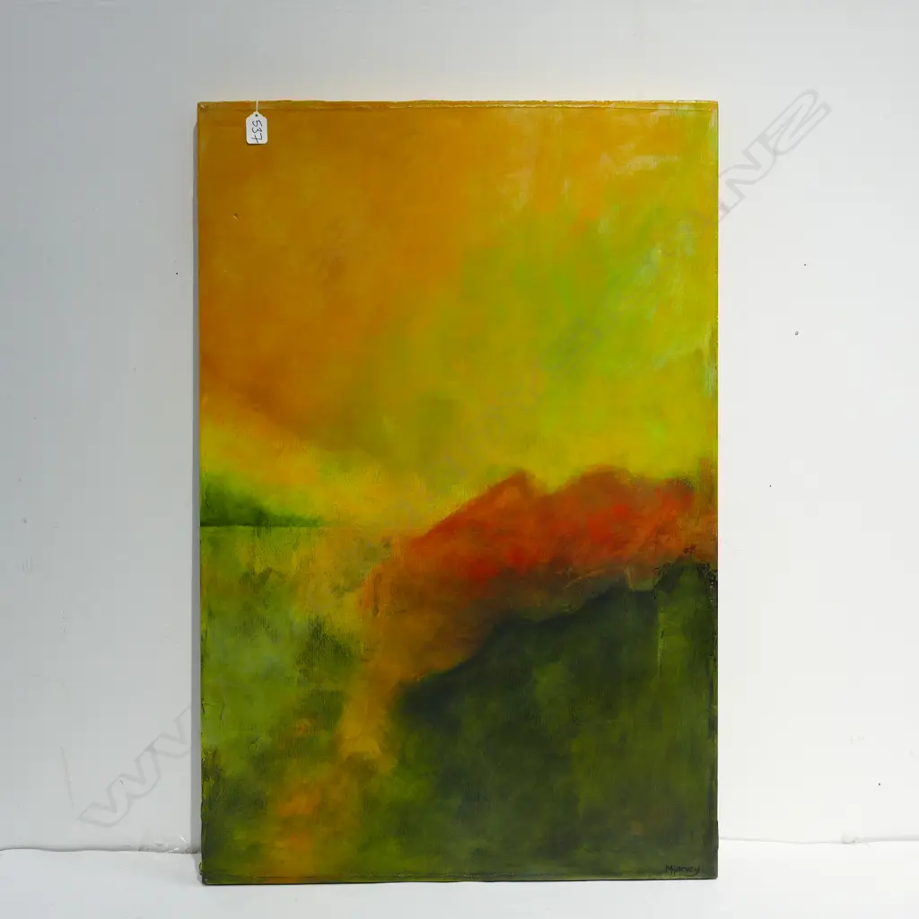 MICHELLE HARVEY ACRYLIC ON CANVAS THE VIEW 920 X 610 MM Image 1++