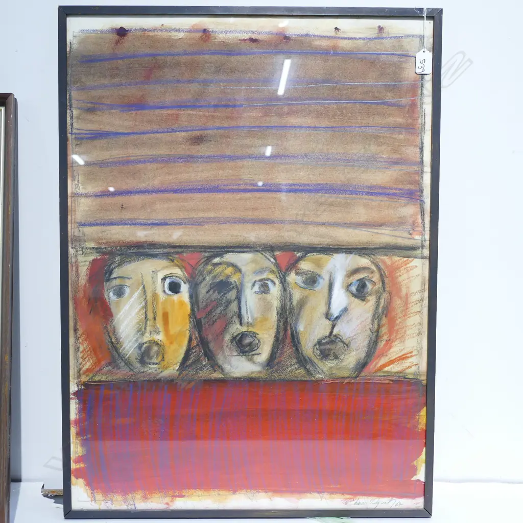 CHARLES OGIOT? ARTWORK 3 FACES Image 1++