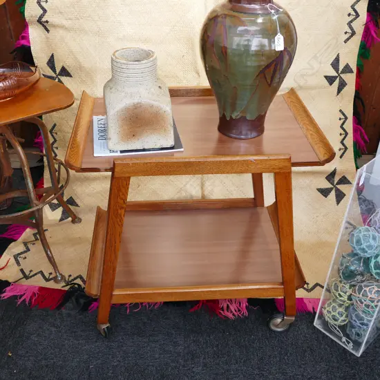 FOWLER,DRUMOND+WADDELL LTD HASTINGS NZ TEA TROLLEY 