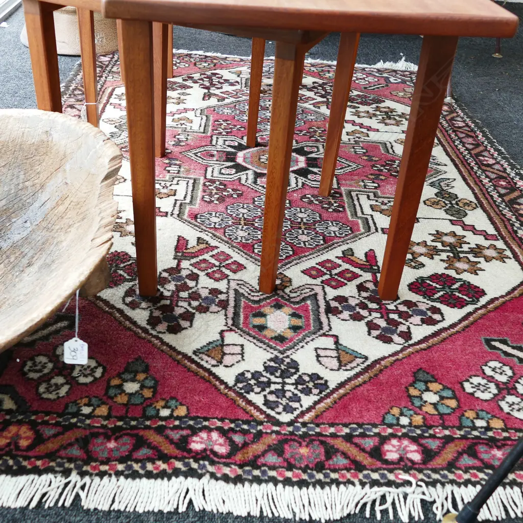 HANDKNOTTED HAMADAN RUG 1480MM L 1030MM W Image 1++