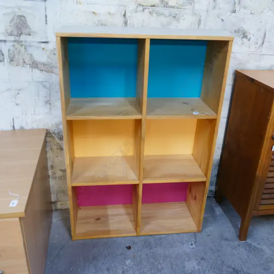 PINE BOOKCASE H 1160 MM