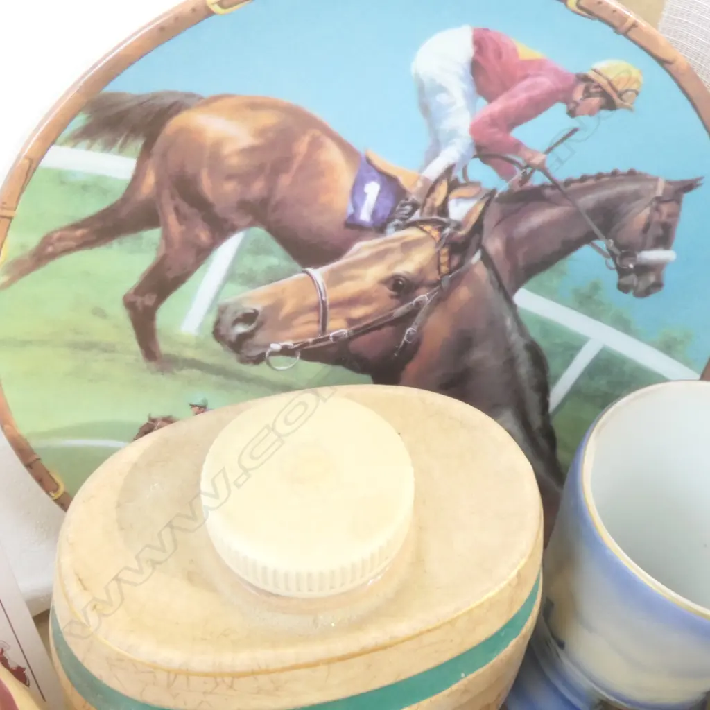 BOX CHINA ETC: PR BAYREUTH VASES, CROWN DEVON... Image 1++