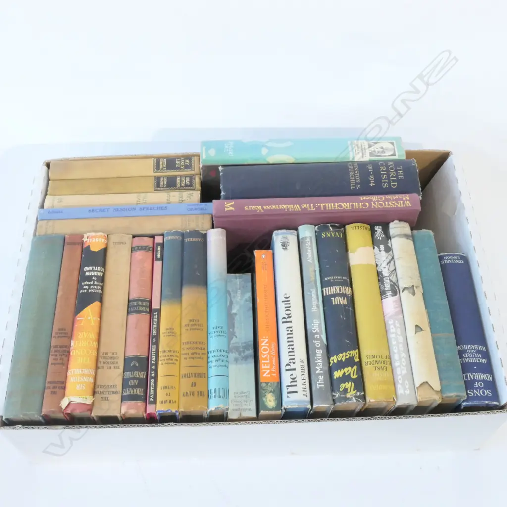 LOT ASST COLLECTORS BOOKS CHURCHILL ETC Image 1++