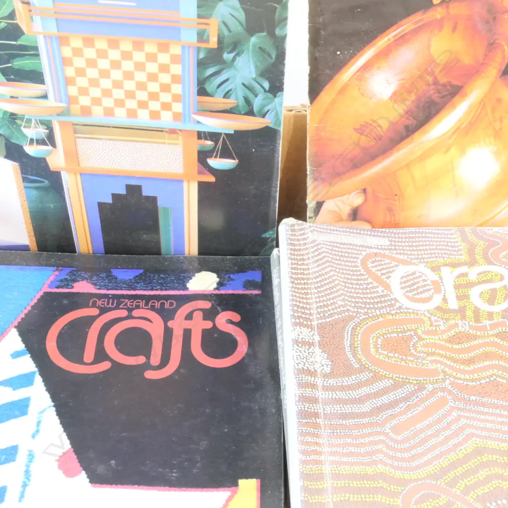 LOT ASST N.Z CRAFT MAGAZINES ETC Image 1++
