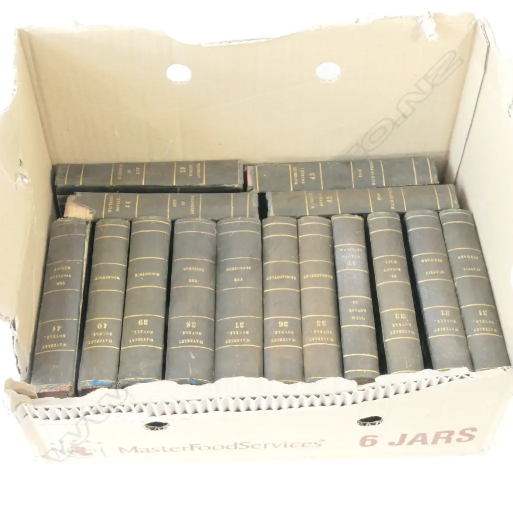 2 BOXES OF WAVERLY NOVELS Image 1++