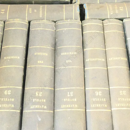 2 BOXES OF WAVERLY NOVELS