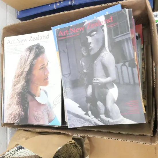 LOT ASST ART N.Z MAGAZINES