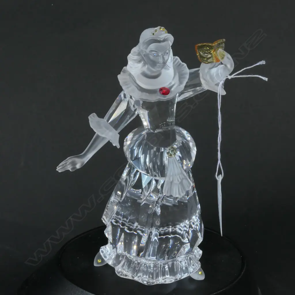 SWAROVSKI MASQUERADE COLUMBINE 2000 WITH STAND H 170 MM Image 1++