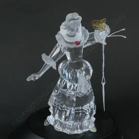 SWAROVSKI MASQUERADE COLUMBINE 2000 WITH STAND H 170 MM