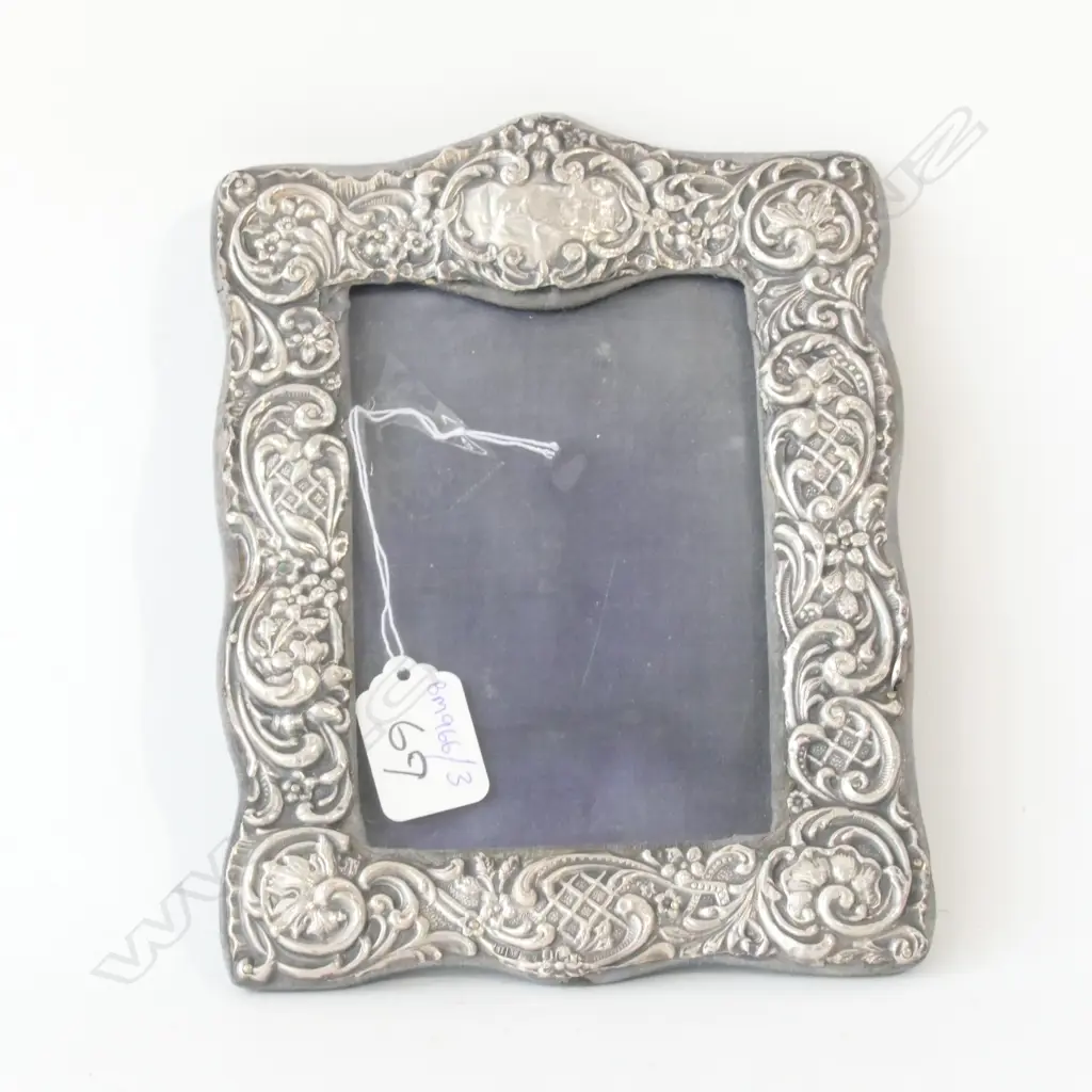 S/S ORNATE PHOTO FRAME BIRMINGHAM 1910 Image 1++