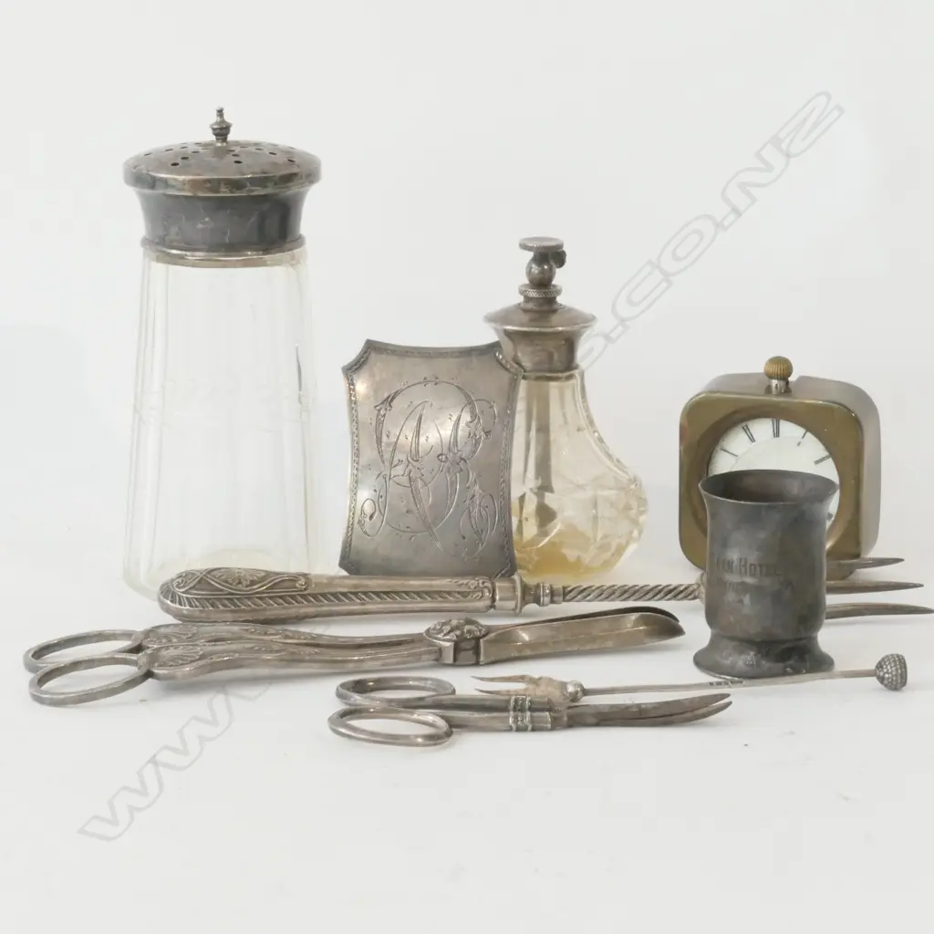 LOT ASST STG SILVER ITEMS APPROX 85 GMS Image 1++