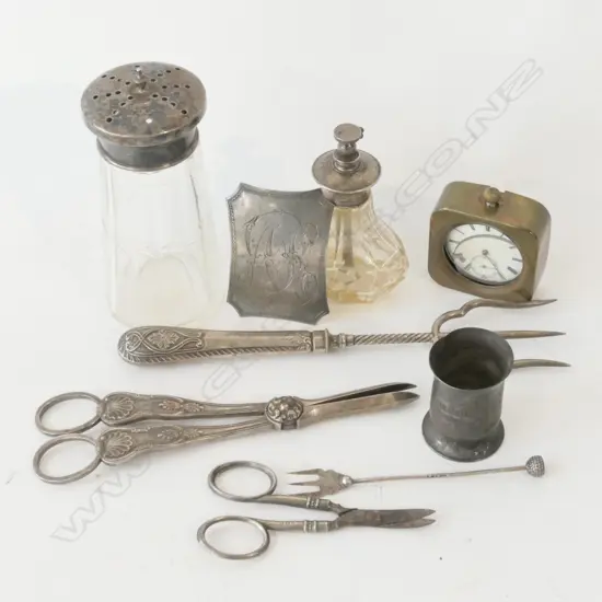 LOT ASST STG SILVER ITEMS APPROX 85 GMS