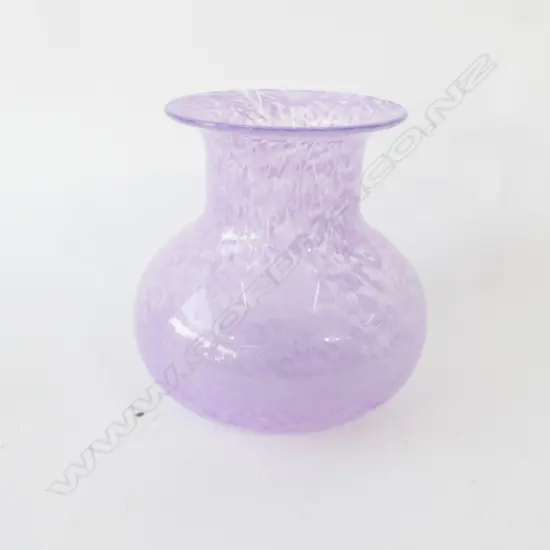 SWEDISH GLASS VASE 200MM H