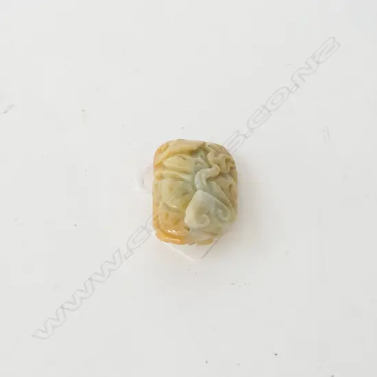 CHINESE JADE CARVED HANDLING PIECE L 60 MM