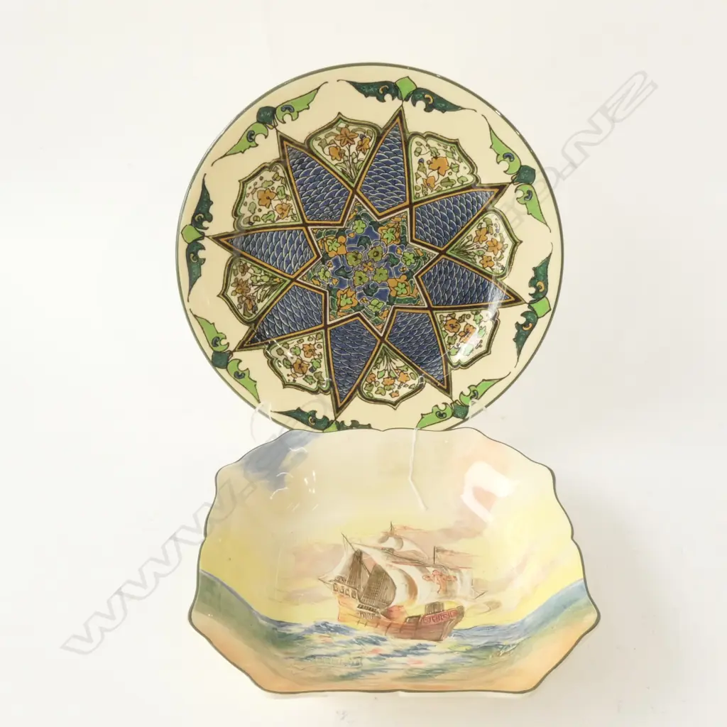 TWO ROYAL DOULTON PLATES Image 1++