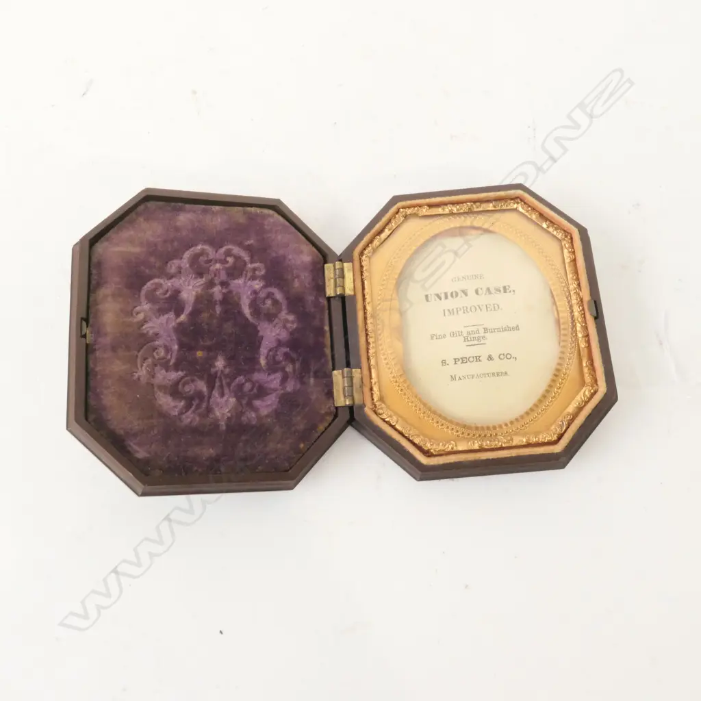 19TH C S.PECK + CO UNION PHOTO FRAME H 100 MM Image 1++