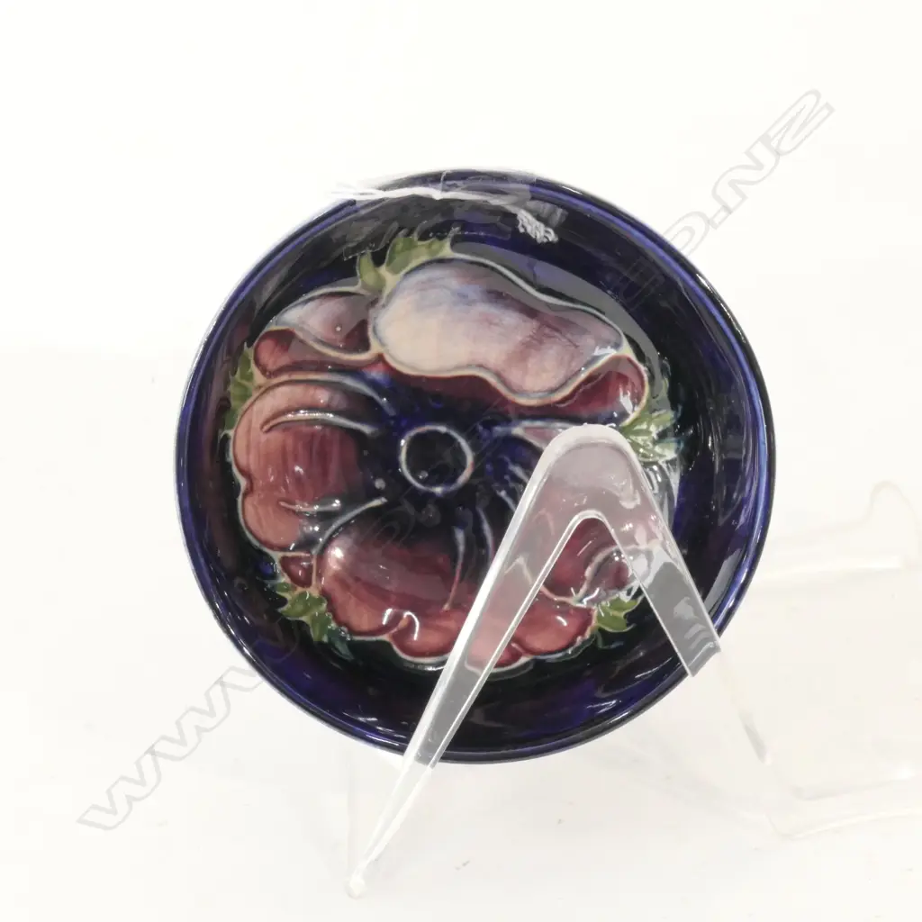 MOORCROFT SMALL POPPY DISH D 80 MM Image 1++