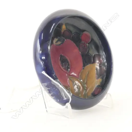 MOORCROFT SMALL POMEGRANATE DISH D 110 MM
