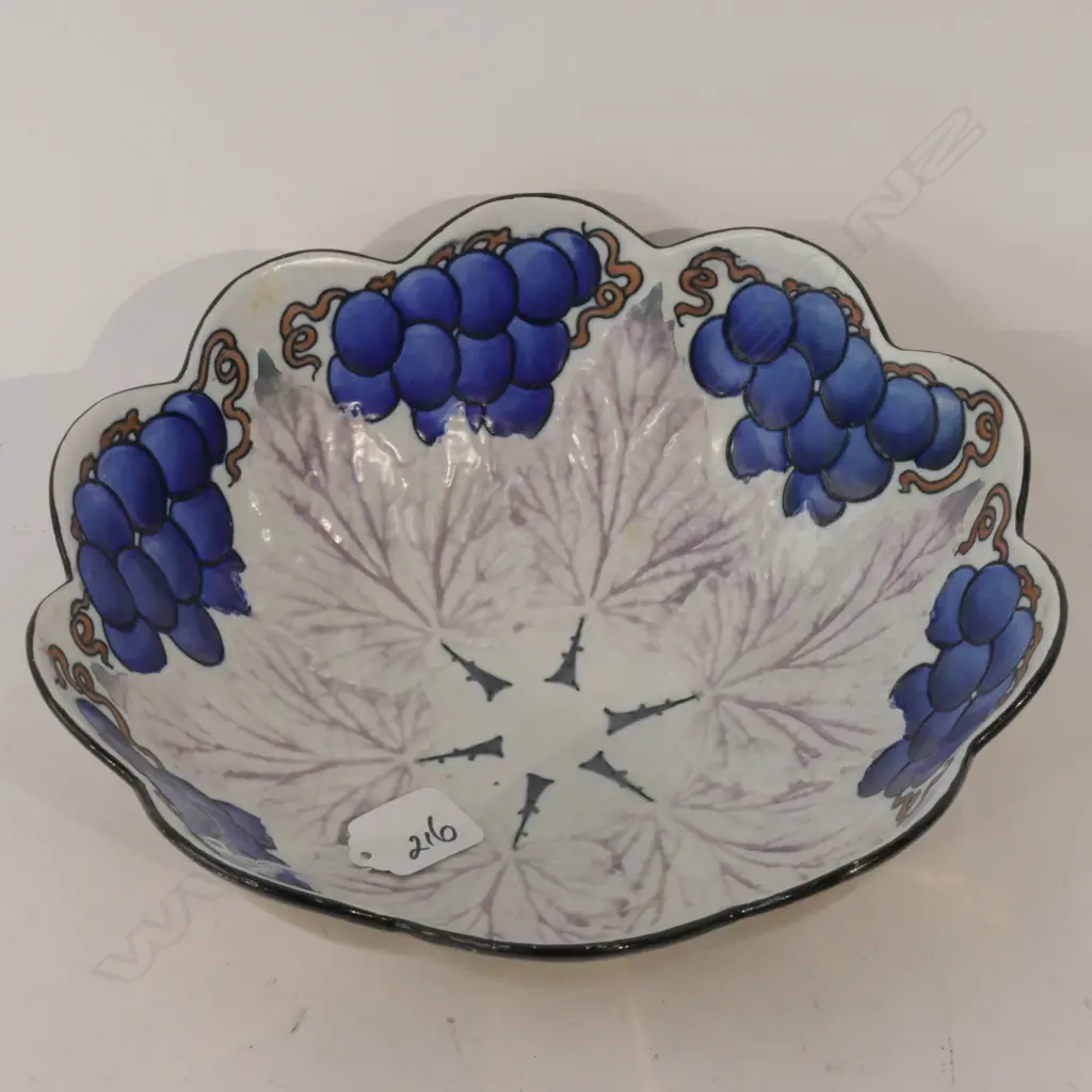 BURLEIGH WARE BOWL DESIGNED BY F RHEAD D 250 MM Image 1++