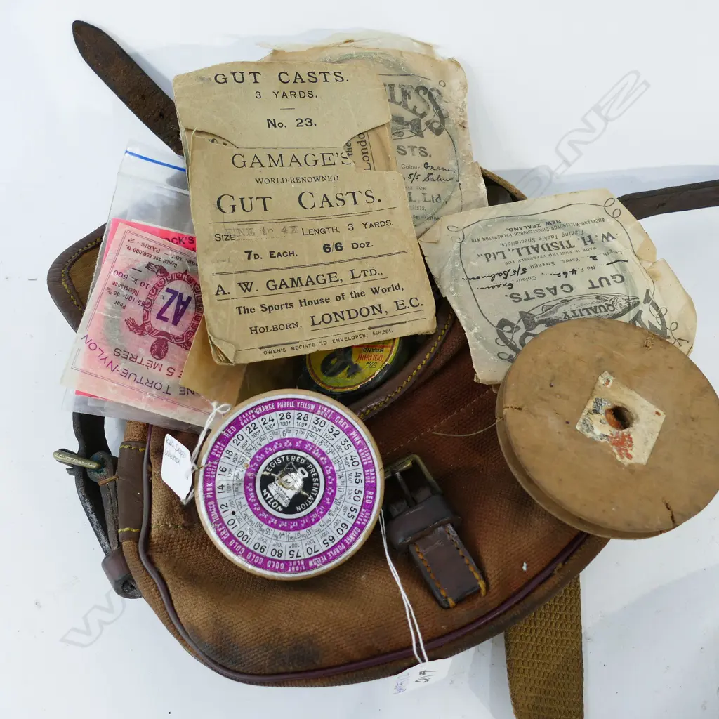 CANVAS AND LEATHER CARTRIDGE BAG Image 1++